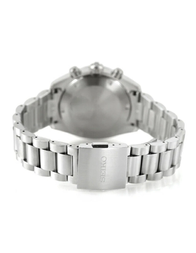 solar cronógrafo Seiko Prospex Speedtimer Solar Salmon Panda SBDL127 / SSC963 JDM   –  , Zafiro y Acero