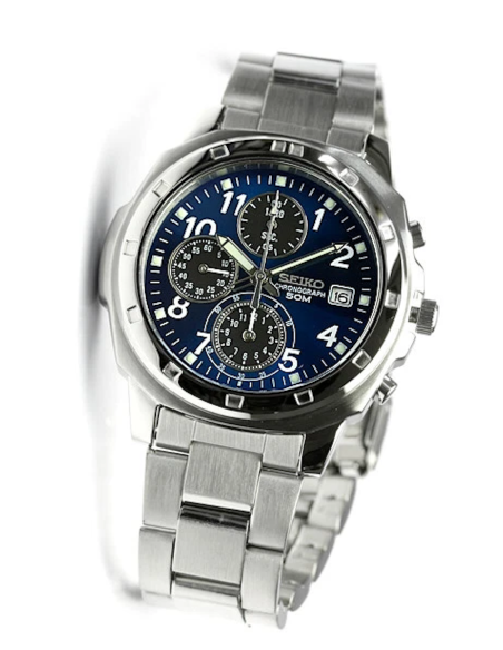 unisex cuarzo cronógrafo SEIKO SELECTION SND193P1 38mm JDM Chronograph