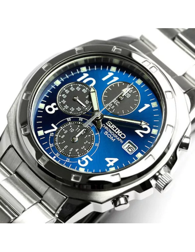 unisex cuarzo cronógrafo SEIKO SELECTION SND193P1 38mm JDM Chronograph