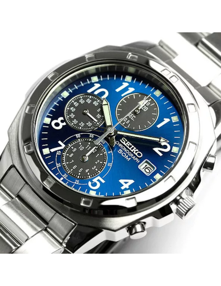 unisex cuarzo cronógrafo SEIKO SELECTION SND193P1 38mm JDM Chronograph