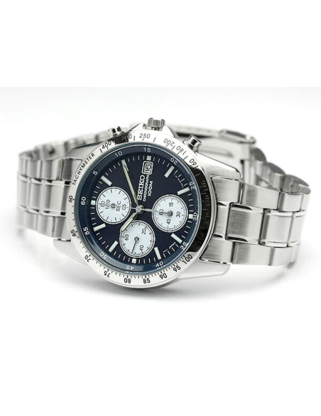 cuarzo cronógrafo Seiko Chronograph SND365P1 (Calibre 7T92) JDM 38mm 100m