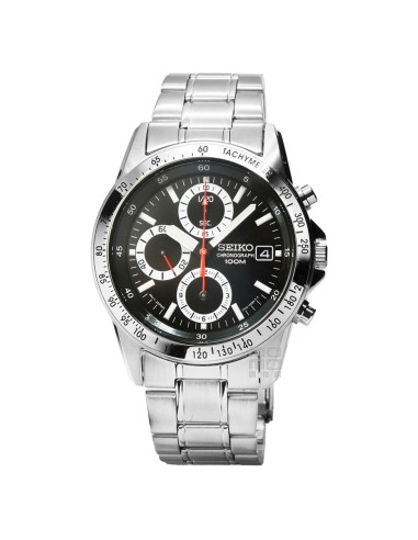 unisex cuarzo cronógrafo Seiko Spirit SND371P1 JDM 38mm 100m