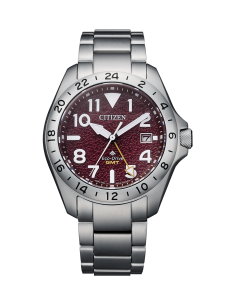 solar Citizen Promaster Land GMT BJ7150-50W 38,6mm 200m zafiro