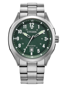 solar Citizen Eco-Drive Terra Force AW1890-51X 41.2mm 100m WR