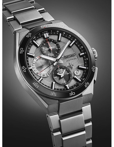 cronógrafo solar GPS SEIKO ASTRON NEXTER SBXC153 JDM 43.3mm 100m