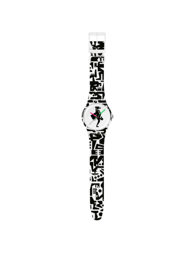 reloj unisex Swatch FREEZE TIME SO29Z147 41mm 30m WR movimiento de cuarzo