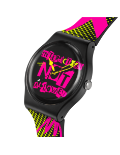 reloj unisex Swatch DISTORT MODE SO32B121 41mm 30m WR cuarzo 2