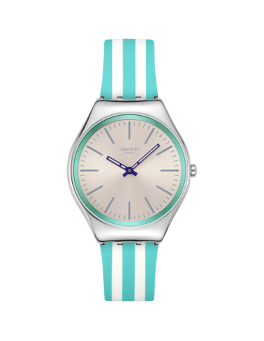 reloj unisex Swatch BEACH HOUR SYXS160 38mm 30m WR cuarzo
