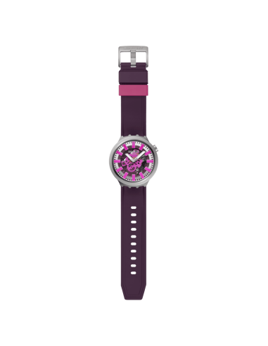 reloj unisex Swatch AUDACIOUS ACAI SB07S120 47mm 30m WR cuarzo