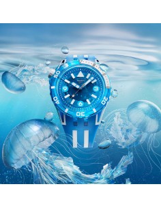 reloj unisex Swatch BLUE FIRE SSCU09S100 44mm 100m WR cuarzo 2
