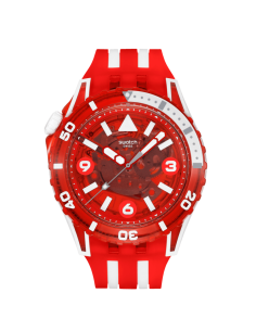 reloj unisex Swatch LION'S MANE SSCU09R100 44mm 100m WR cuarzo