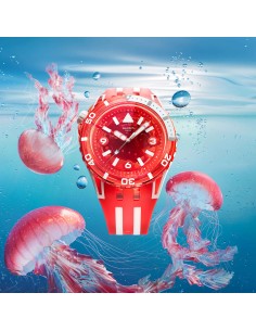 reloj unisex Swatch LION'S MANE SSCU09R100 44mm 100m WR cuarzo 2