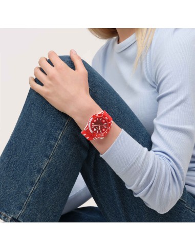 reloj unisex Swatch LION'S MANE SSCU09R100 44mm 100m WR cuarzo