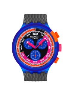 Reloj unisex SWATCH NEON PARTY TO THE MAX SB06N102 47mm 30m WR cuarzo