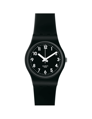 reloj mujer Swatch LADY BLACK SINGLE LB170E 25MM 30M WR