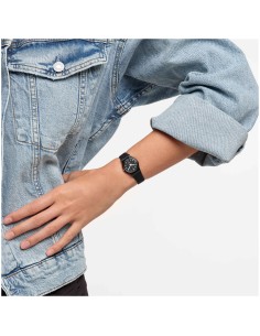 reloj mujer Swatch LADY BLACK SINGLE LB170E 25MM 30M WR 2