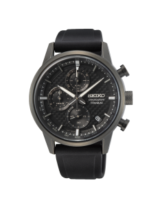 cronógrafo Titanio hombre Seiko SSB393P1 41.6mm 100m WR caja de Titanio 2