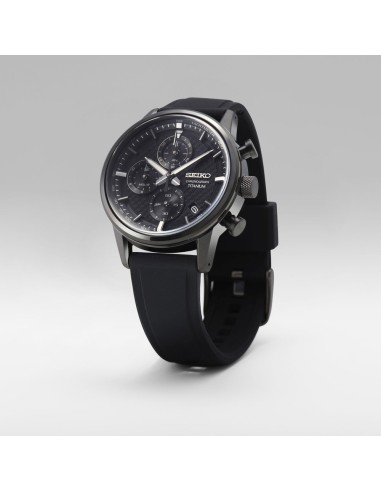 cronógrafo Titanio hombre Seiko SSB393P1 41.6mm 100m WR caja de Titanio