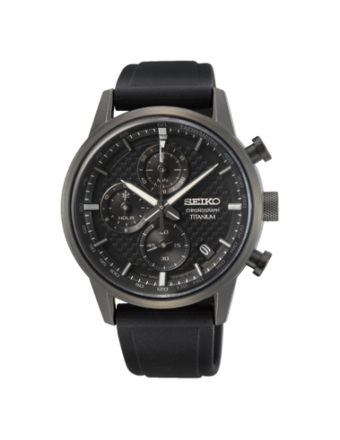cronógrafo Titanio hombre Seiko SSB393P1 41.6mm 100m WR caja de Titanio