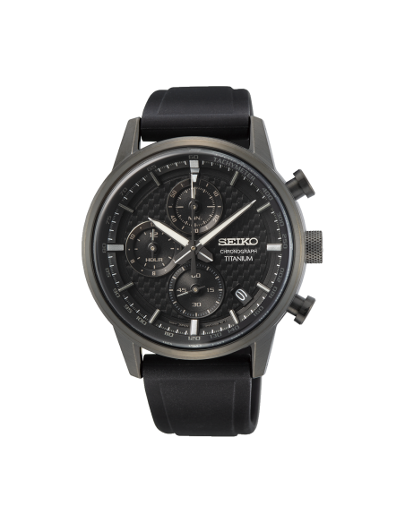 cronógrafo Titanio hombre Seiko SSB393P1 41.6mm 100m WR caja de Titanio