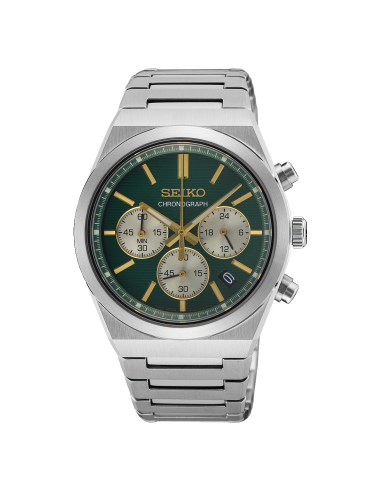 cronógrafo hombre Seiko Chronograph SSB461P1 40mm cristal de zafiro 100m