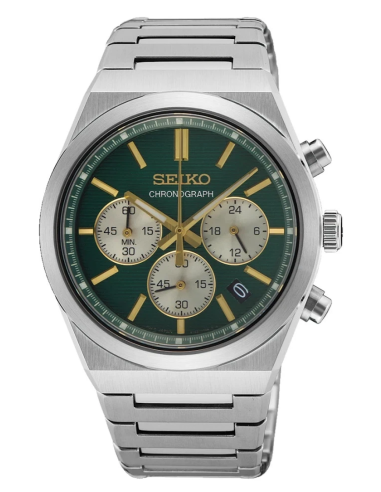 cronógrafo hombre Seiko Chronograph SSB461P1 40mm cristal de zafiro 100m