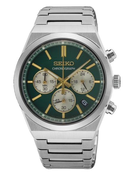 cronógrafo hombre Seiko Chronograph SSB461P1 40mm cristal de zafiro 100m