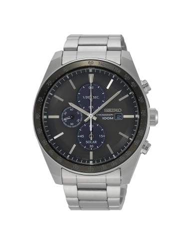 cronógrafo solar hombre Seiko Chronograph SSC715P1 43.2mm 100m