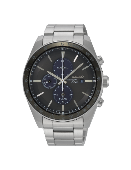 cronógrafo solar hombre Seiko Chronograph SSC715P1 43.2mm 100m
