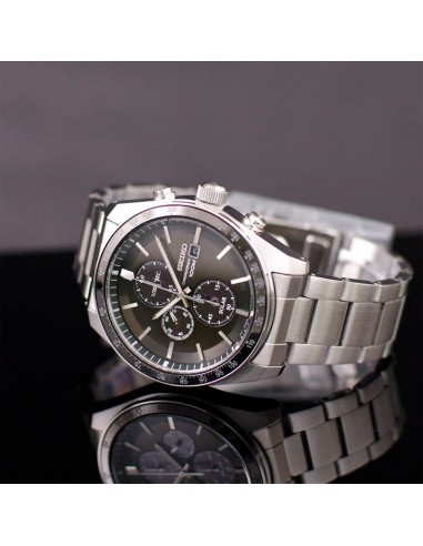 cronógrafo solar hombre Seiko Chronograph SSC715P1 43.2mm 100m