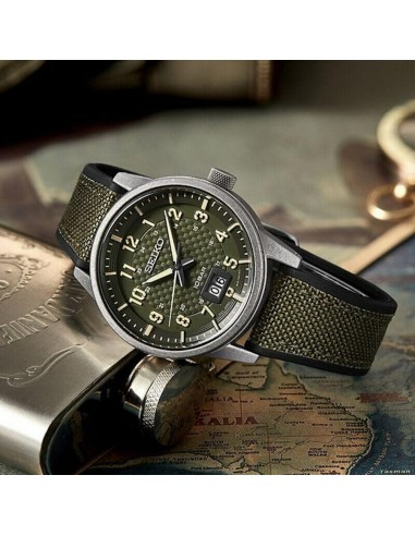 Seiko Neosport SUR323P1 40,7mm 100m WR correa nylon + silicona