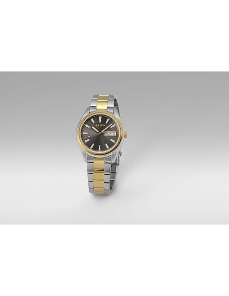 unisex Seiko NeoClassic SUR348P1 36mm 100m WR cristal de zafiro