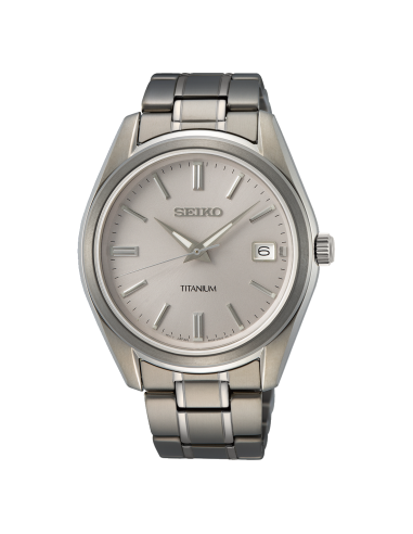 reloj Titanio hombre Seiko NeoClassic SUR369P1 40.2mm 100m WR cristal de zafiro