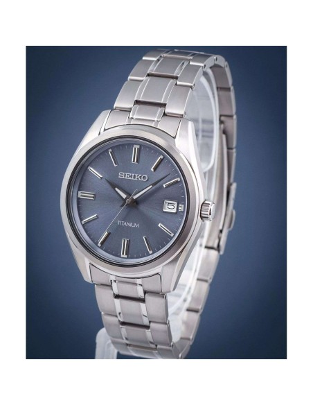 Titanio hombre Seiko NeoClassic SUR371P1 40.2mm cristal de zafiro 100m