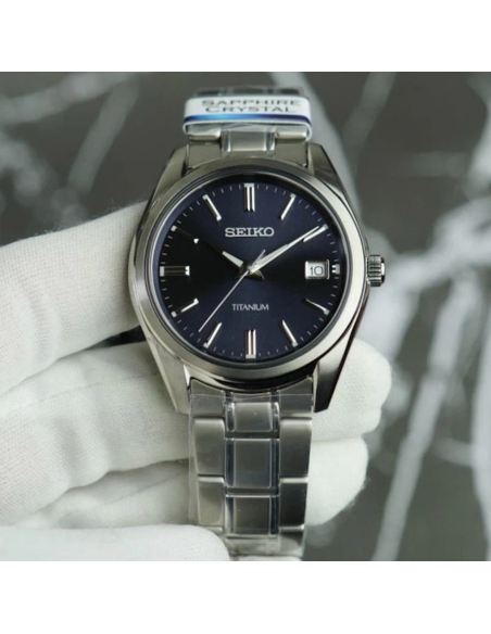 Titanio hombre Seiko NeoClassic SUR373P1 40.2mm cristal de zafiro 100m