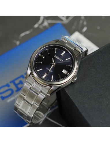Titanio hombre Seiko NeoClassic SUR373P1 40.2mm cristal de zafiro 100m