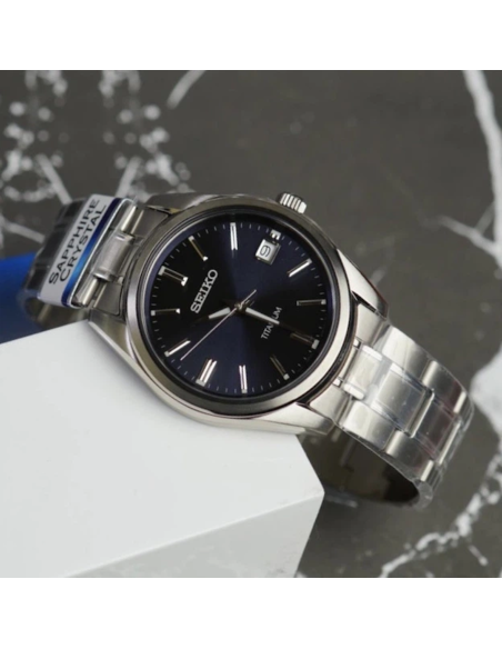Titanio hombre Seiko NeoClassic SUR373P1 40.2mm cristal de zafiro 100m