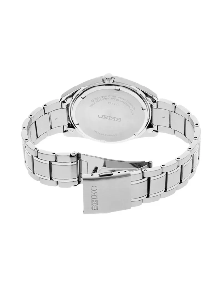 reloj cuarzo hombre Seiko SUR527P1 40.2mm cristal de zafiro 100m WR correa de acero