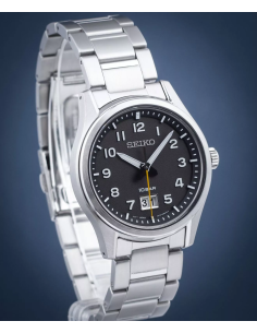 reloj cuarzo hombre Seiko NeoClassic  SUR569P1 39.5mm 100m WR cristal de zafiro correa de acero