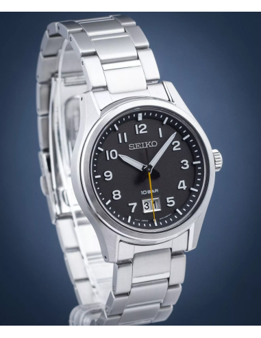 reloj cuarzo hombre Seiko NeoClassic  SUR569P1 39.5mm 100m WR cristal de zafiro correa de acero