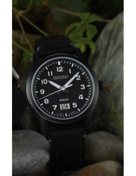 cuarzo hombre Seiko NeoClassic SUR571P1 39,5mm cristal de zafiro 100m