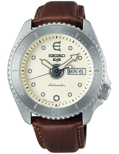 automático hombre Seiko 5 Sports x Evisen Skateboards SBSA103 JDM Limited Edition 42.5mm 100m