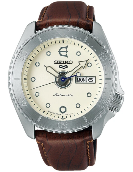 automático hombre Seiko 5 Sports x Evisen Skateboards SBSA103 JDM Limited Edition 42.5mm 100m
