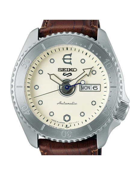 automático hombre Seiko 5 Sports x Evisen Skateboards SBSA103 JDM Limited Edition 42.5mm 100m