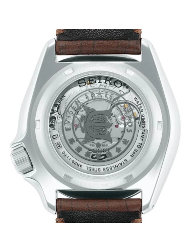 automático hombre Seiko 5 Sports x Evisen Skateboards SBSA103 JDM Limited Edition 42.5mm 100m