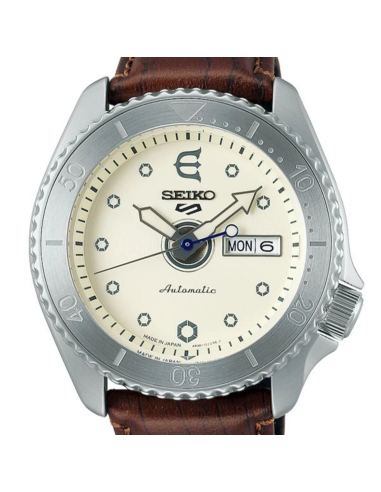 automático hombre Seiko 5 Sports x Evisen Skateboards SBSA103 JDM Limited Edition 42.5mm 100m