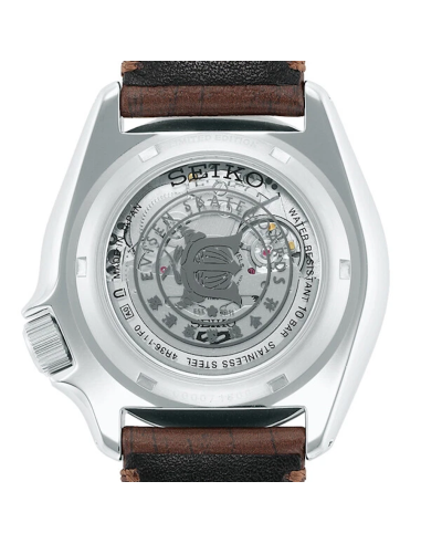 automático hombre Seiko 5 Sports x Evisen Skateboards SBSA103 JDM Limited Edition 42.5mm 100m