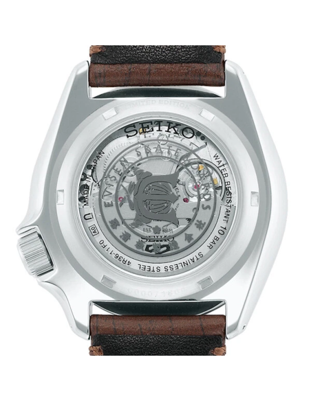 automático hombre Seiko 5 Sports x Evisen Skateboards SBSA103 JDM Limited Edition 42.5mm 100m