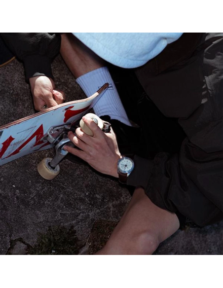 automático hombre Seiko 5 Sports x Evisen Skateboards SBSA103 JDM Limited Edition 42.5mm 100m