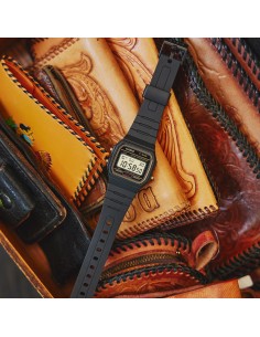 digital unisex retro Casio F-91WG-9QJH "Black & Gold" Edition JDM 2